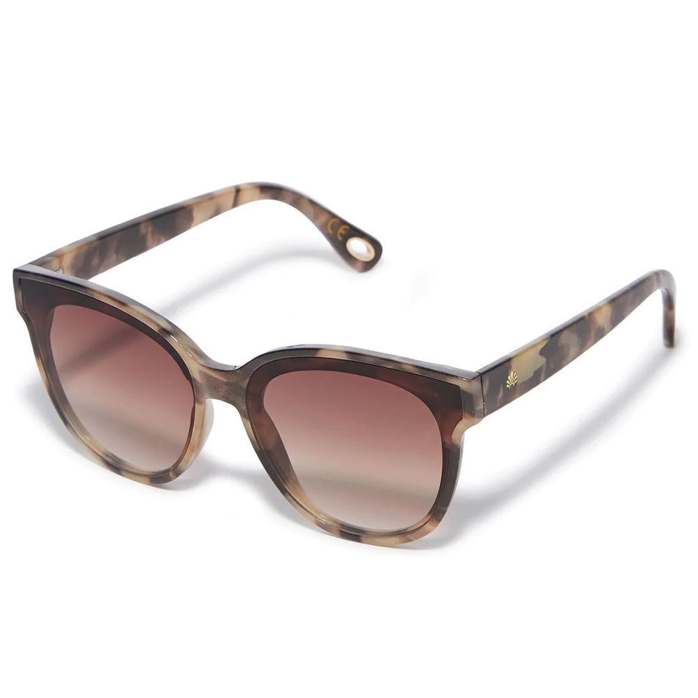 Lele Sadoughi TORTOISE BROOKLYN SUNGLASSES